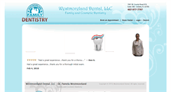 Desktop Screenshot of doctorwestmoreland.com